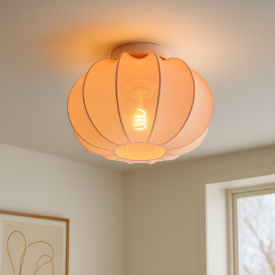 Retro mennyezeti lámpa rózsaszín, Deborah