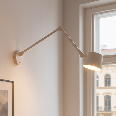 Retro fali lámpa fehér, Rinke, kapcsolóval