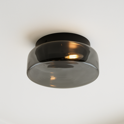 Design plafon lámpa szürke, Byron