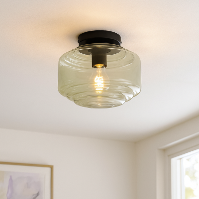 Design plafon lámpa zöld, Maret