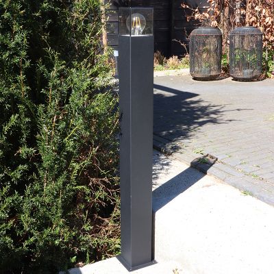 Retro kültéri lámpa fekete, Sanel, IP44