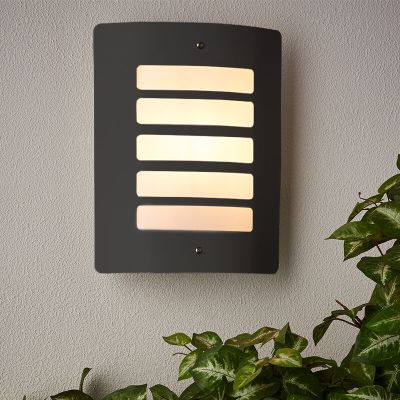 Fém kültéri lámpa antracit, Alea, IP44