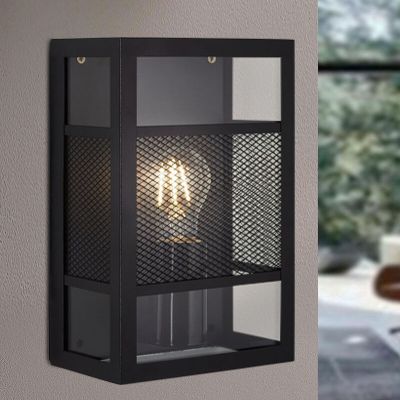 Modern kültéri lámpa fekete, Ramla, IP44