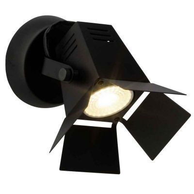 Modern mennyezeti spot lámpa fekete, Jowenna, 5 W, 3000 K LED