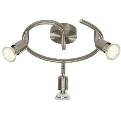 Fém mennyezeti spot lámpa króm, Hayo, 50 W, 3000 K LED