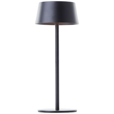 Retro napelemes kültéri fali lámpa fekete, Soumaya, 4 W, 3000 K LED, IP44, 3 fokozatban szabályozható