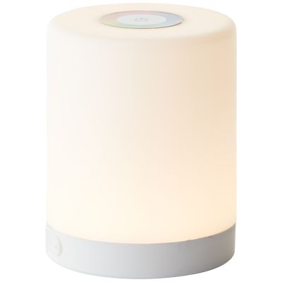 Retro kültéri asztali lámpa fehér, Maezon, 1 W, RGBW LED, IP44, kosketushimmentimellä