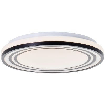 Retro mennyezeti lámpa fekete, Merlijn, 24 W, 3000 K LED