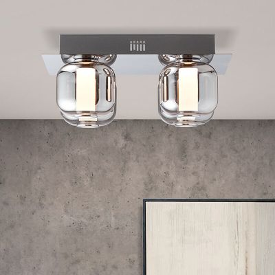 Design mennyezeti lámpa króm, Emmely, 22 W, 3000 K LED