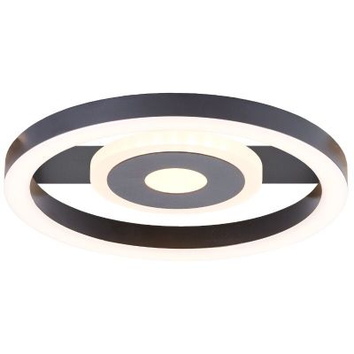 Design plafon lámpa fekete, Konrad, 9 W, 3000 K LED
