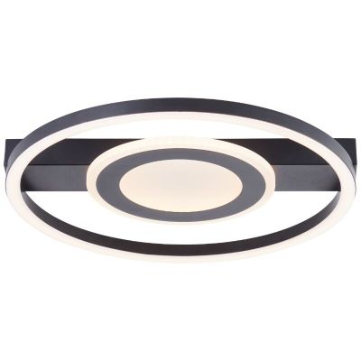 Design plafon lámpa fekete, Konrad, 20 W, 3000 K LED