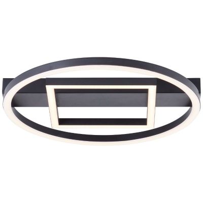 Design plafon lámpa fekete, Konrad, 20 W, 3000 K LED