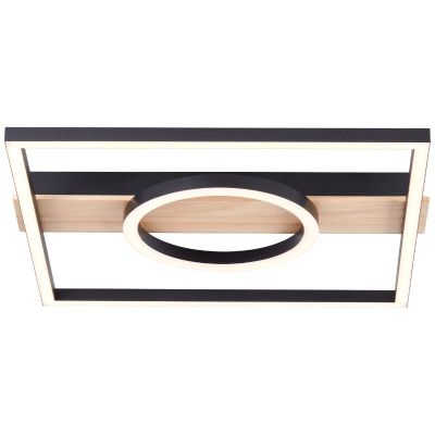 Design plafon lámpa barna, Konrad, 20 W, 3000 K LED