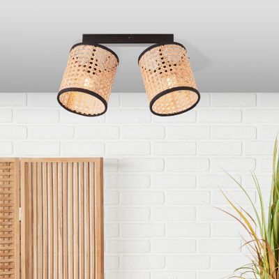 Vintage mennyezeti spot lámpa bézs, Emmelie