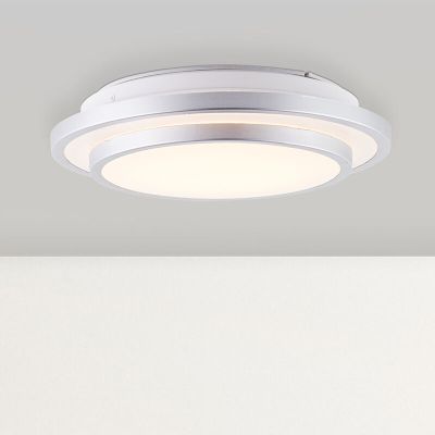 Retro plafon lámpa króm, Richie, 12 W, 3000 K LED