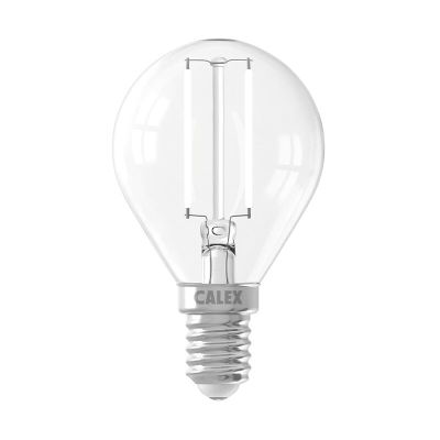 Calex E14 LED gömblámpa, 2W, 2700K