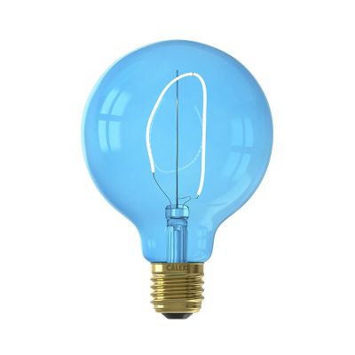 Szabályozható Calex E27 LED gömblámpa Aminata G95, 4W, 2200K