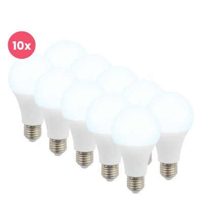 10 darabos Lagiba E27 LED lámpa Bradley, 15W, 6500K