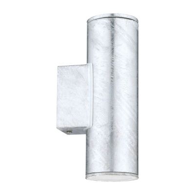 Retro acél kültéri lámpa szürke, Marlies, IP44