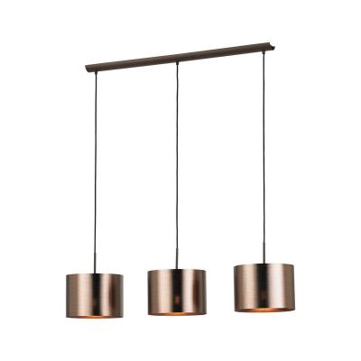 Design műanyag függőlámpa barna, Noor