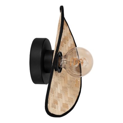 Vintage fa fali lámpa barna, Jillah