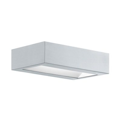 Retro rozsdamentes acél kültéri lámpa ezüst, Simen, 4 W, 3000 K LED, IP44