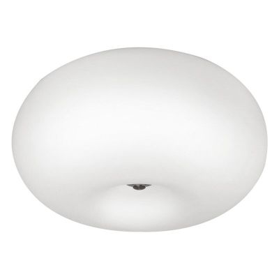 Design üveg plafon lámpa nikkel, Skyler