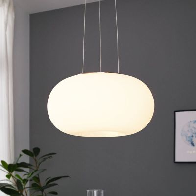 Design üveg függőlámpa nikkel, Skyler