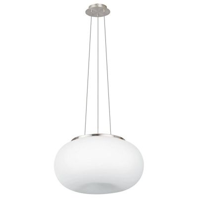 Design üveg függőlámpa nikkel, Skyler