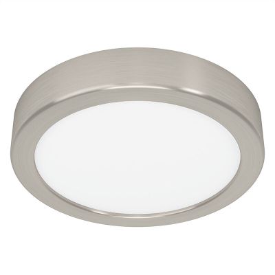 Műanyag plafon lámpa nikkel, Geraldo, 11 W, 3000 K LED