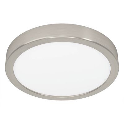 Műanyag plafon lámpa nikkel, Geraldo, 17 W, 3000 K LED