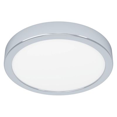 Műanyag fürdőszoba mennyezeti lámpa króm, Geraldo, 17 W, 3000 K LED, IP44
