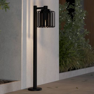 Modern alumínium kültéri lámpa fekete, Rebecca, IP65