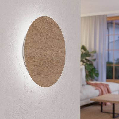 Retro fa fali lámpa barna, Aisling, 9,2 W, 3000 K LED