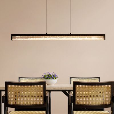 Design kristály függőlámpa fekete, Aarnoud, 6 W, melegtől hidegig állítható fehér LED, kosketushimmentimellä