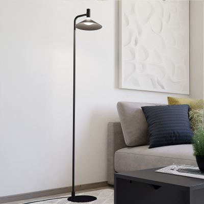 Retro acél állólámpa fekete, Phuong, 7,5 W, RGBW LED