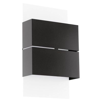 Retro fém kültéri lámpa fekete, Ishaya, 3 W, 3000 K LED, IP44