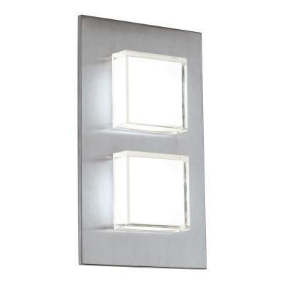 Retro rozsdamentes acél kültéri lámpa ezüst, Jorien, 3 W, 3000 K LED, IP44
