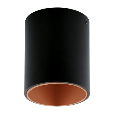 Retro alumínium plafon lámpa réz, Dahne, 3 W, 3000 K LED