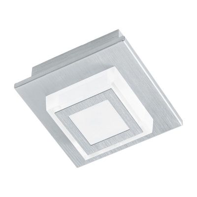 Retro műanyag plafon lámpa ezüst, Elsien, 3 W, 3000 K LED