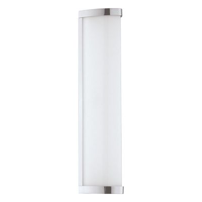 Műanyag tükör világítás króm, Evine, 8 W, 4000 K LED, IP44
