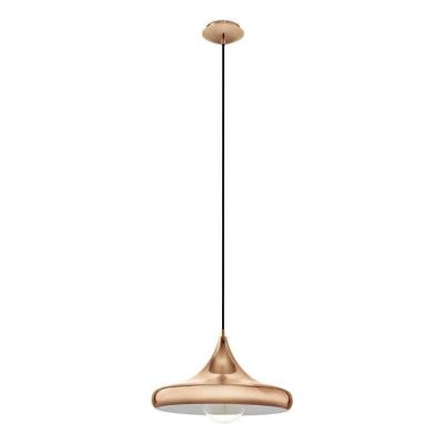 Design fém függőlámpa réz, Piglio