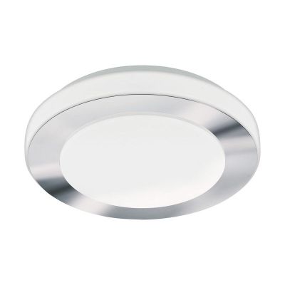 Műanyag mennyezeti lámpa króm, Amina, 11 W, 3000 K LED, IP44