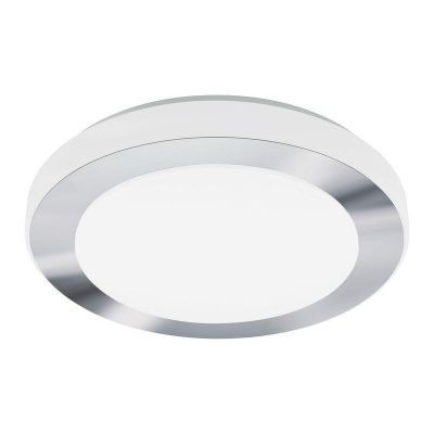 Műanyag mennyezeti lámpa króm, Amina, 16 W, 3000 K LED, IP44