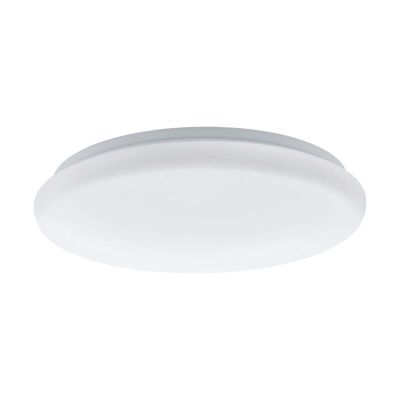 Acél mennyezeti lámpa érzékelővel fehér, Patryk, 12 W, 3000 K LED