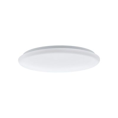 Acél plafon lámpa fehér, Patryk, 40 W, melegtől hidegig állítható fehér LED