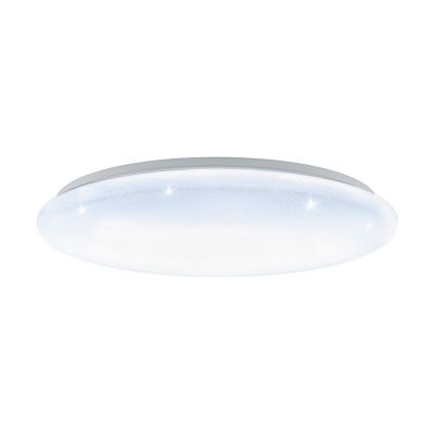 Acél plafon lámpa fehér, Patryk, 40 W, white switch LED