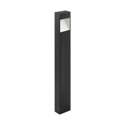 Retro alumínium kültéri lámpa antracit, Elvi, 10 W, 3000 K LED, IP44