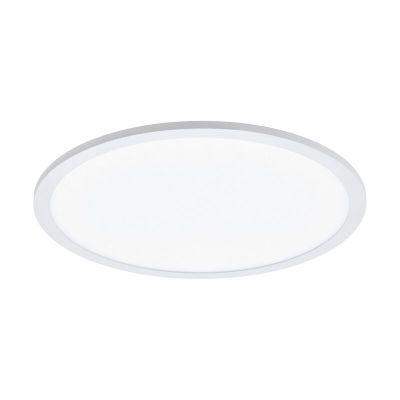 Alumínium plafon lámpa fehér, Ericus, 19 W, melegtől hidegig állítható fehér LED