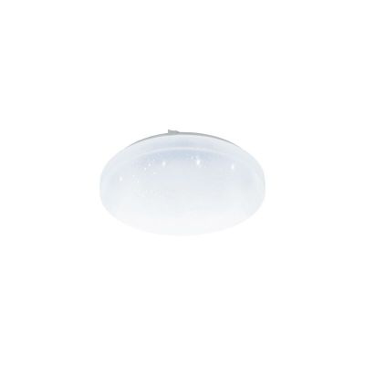 Acél plafon lámpa fehér, Eloise, 12 W, melegtől hidegig állítható fehér LED, IP44